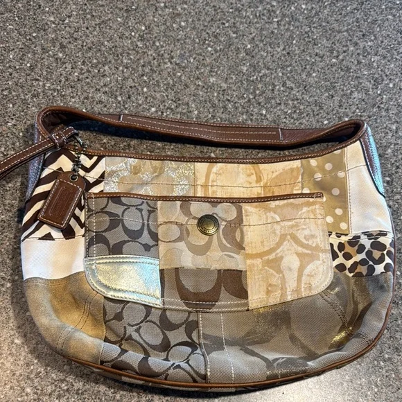 Coach | Bags | Y2k Coach Signature Patchwork Bag | Poshmark